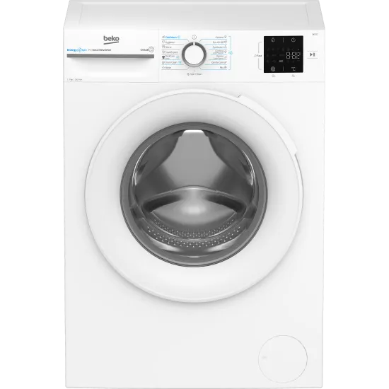 Beko BM3WFSU37013WW elöltöltős mosógép, 7 kg, inverter motor, 60x49.6x84.5 cm 