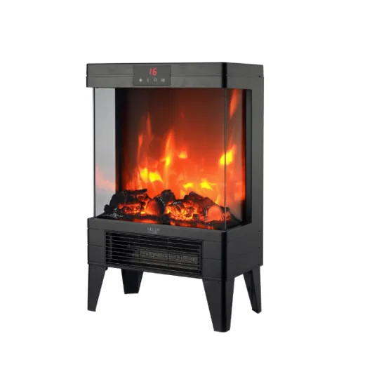 Adler AD7755 elekromos kandalló, 3D lánghatás, 1000/2000W, fekete szín 