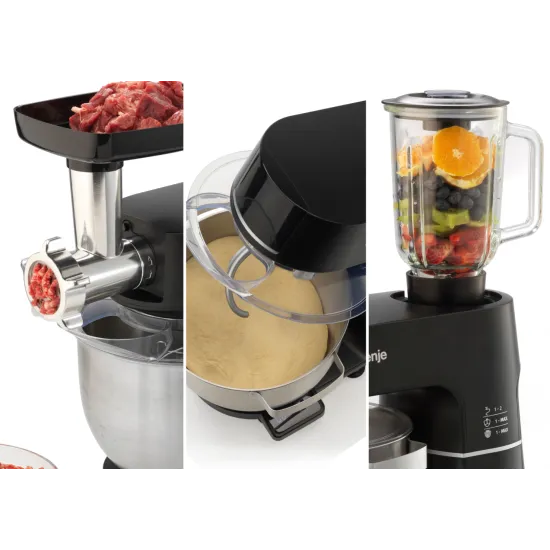 Gorenje MMC1000SCB konyhai robotgép, 6L, 1000W, fekete