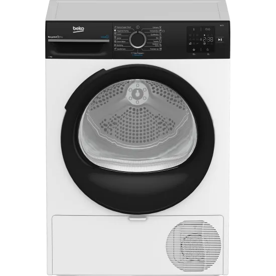 Beko BM3T38239WBB hőszivattyús szárítógép, 8 kg, 59.8x54.5x84.6 cm 