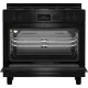Beko BGM 11226 EB kombinált tűzhely, 111L, 5 db gázégő, 1 db wok égőfej, 90x60x90 cm, fekete szín