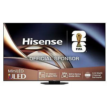 Hisense 75U8Q 4K UHD Smart MiniLED ULED TV, 75*, 190.5 cm