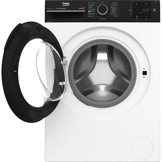 Beko BM3WFSU37413WPBB1 elöltöltős mosógép, 7 kg, inverter motor, 60x49.6x84.5 cm 