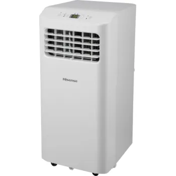 Hisense VAPC07 mobil klíma, hűtés, párátlanítás, ventillálás, 2kW, fehér szín 
