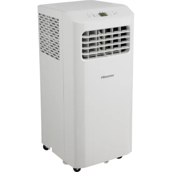 Hisense VAPC07 mobil klíma, hűtés, párátlanítás, ventillálás, 2kW, fehér szín 