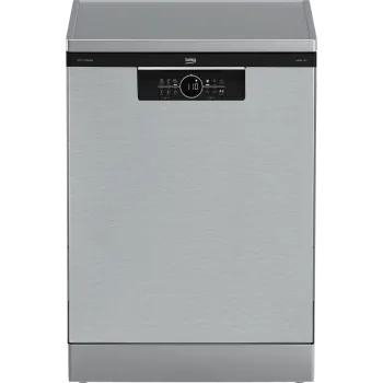 Beko BDFN26560XC mosogatógép, 15 teríték,inverter motor, 3 kosár,automatikus ajtónyitás,59.8x60x85 cm, acélszürke szín