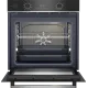Beko BBIS13300XMSE beépíthető sütő, 72L, 59.4x56.7x59.5 cm, fekete/inox szín 