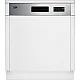 Beko BDSN153E3X beépíthető kezelőpaneles mosogatógép, 13 teríték, 59.8x57x81.8 cm, ujjlenyomatmentes inox szín 