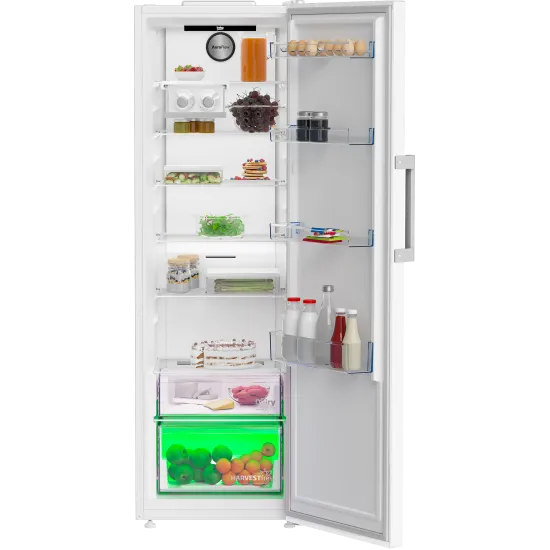 Beko B3RMLNE444HW No Frost egyajtós hűtőszekrény, 365L, 59.7x70.9x186.5 cm