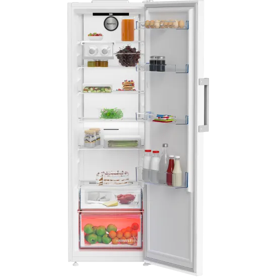 Beko B3RMLNE444HW No Frost egyajtós hűtőszekrény, 365L, 59.7x70.9x186.5 cm