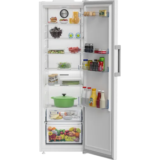 Beko B1RMLNE444W No Frost egyajtós hűtőszekrény, 365L, 59.7x70.9x186.5 cm