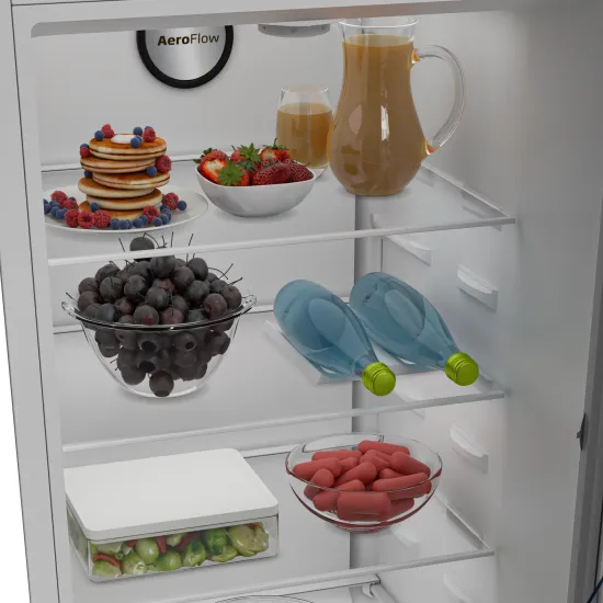 Beko B1RMLNE444W No Frost egyajtós hűtőszekrény, 365L, 59.7x70.9x186.5 cm