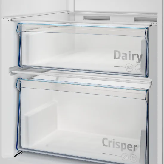 Beko B1RMLNE444W No Frost egyajtós hűtőszekrény, 365L, 59.7x70.9x186.5 cm