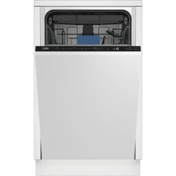 Beko BDIS38040Q teljesen beépíthető mosogatógép, 3 kosár,automatikus ajtónyitás, 44.8x55x81.8 cm