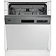 Beko BDSN28530X kezelőpaneles beépíhető mosogatógép, 15 teríték, automatikus ajtónyitás, 3 kosár,59.8x57x81.8 cm, ujjlenyomatmentes inox szín 