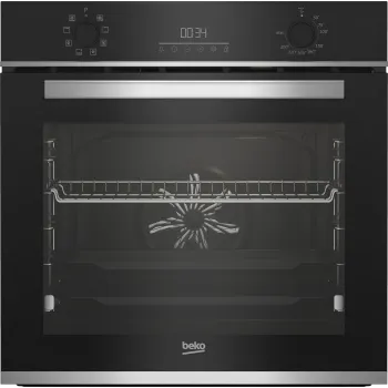 Beko BBIM13300XD beépíthető sütő, 72L, 59.4x56.7x59.5 cm, fekete/inox szín 