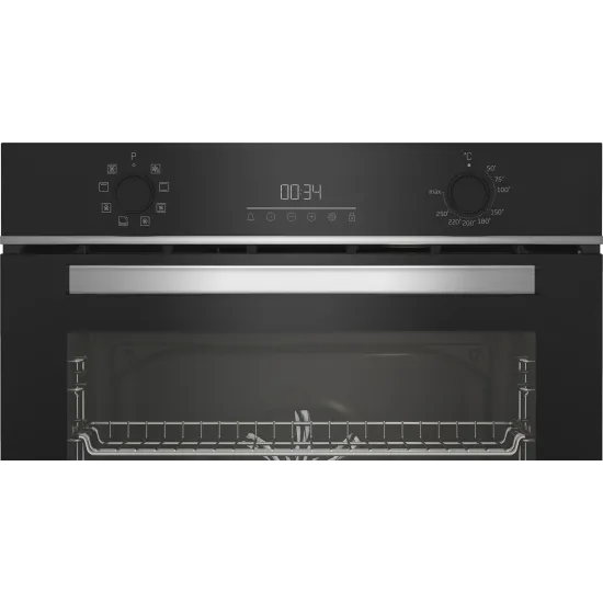 Beko BBIM13300XD beépíthető sütő, 72L, 59.4x56.7x59.5 cm, fekete/inox szín 