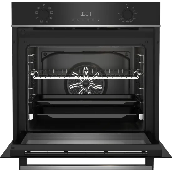 Beko BBIM13300XD beépíthető sütő, 72L, 59.4x56.7x59.5 cm, fekete/inox szín 