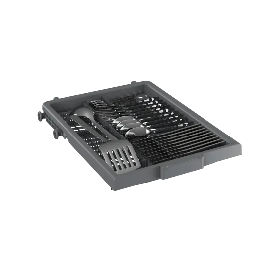 Beko BDFS26120XQ mosogatógép, 11 teríték, 3 kosár, 44.8x60x85 cm, acélszürke szín 