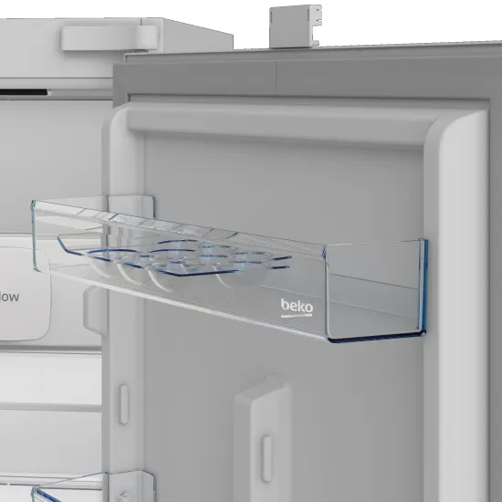 Beko B3BCNA294HS No Frost beépíthető alulfagyasztós kombinált hűtőszekrény, 194/76L, 54x55x177.5 cm