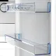 Beko B3RCNA364HXB1 No Frost alulfagyasztós kombinált hűtőszekrény, 210/106L, 59.5x66.3x186.5 cm, csiszolt ezüst szín 