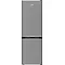 Beko B3RCNA375HXB  No Frost alulfagyasztós kombinált hűtőszekrény, 252/118L, 59.5x67.3x186.5 cm, csiszolt ezüst szín 
