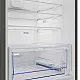 Beko B3RCNA375HXB  No Frost alulfagyasztós kombinált hűtőszekrény, 252/118L, 59.5x67.3x186.5 cm, csiszolt ezüst szín 