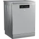 Beko BDFN36551XWP mosogatógép, 15 teríték, inverter motor, Wifi, automatikus ajtónyitás, 59.8x60x85 cm, acélszürke szín 