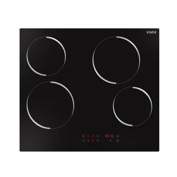 Vivax BH-04MVC beépíthető indukciós kerámialap, 59x52x5.1 cm, fekete szín 