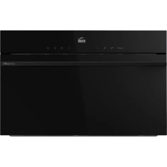 Hisense BIM334G64DBG8 beépíthető mikrohullámú sütő, 900W, 34L, 59.4x45.6x38.2 cm, fekete szín 