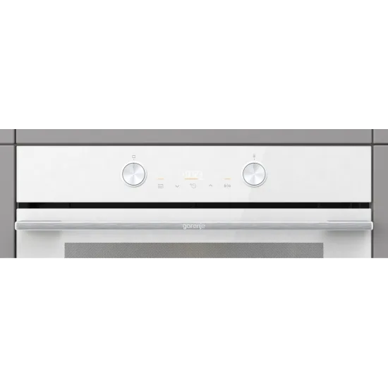 Gorenje BOS6737E06PWG beépíthető sütő, 77L, 59.5x56.4x59.5 cm, fehér szín