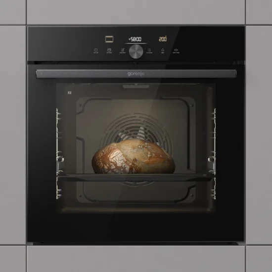 Gorenje BOS6747A05DG beépíthető sütő, 77L, 59.5x56.4x59.5 cm, fekete szín 