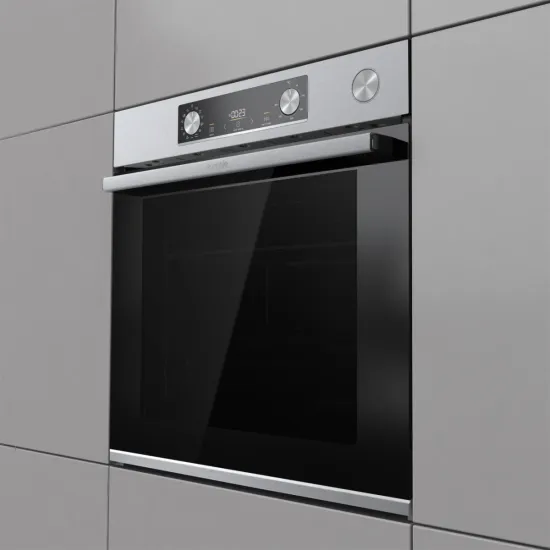Gorenje BSA6737E15X beépíthető sütő, 77L, 59.5x56.4x59.5 cm, inox szín 