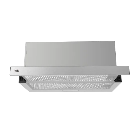 Beko HNT61520XH beépíthető kihúzható konyhai elszívó, 59.5x30x29 cm, inox szín 