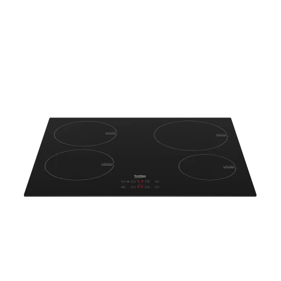 Beko HII64400AT beépíthető indukciós kerámialap, 60x51x5.5 cm, fekete szín 
