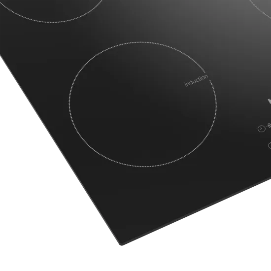 Beko HII64400AT beépíthető indukciós kerámialap, 60x51x5.5 cm, fekete szín 