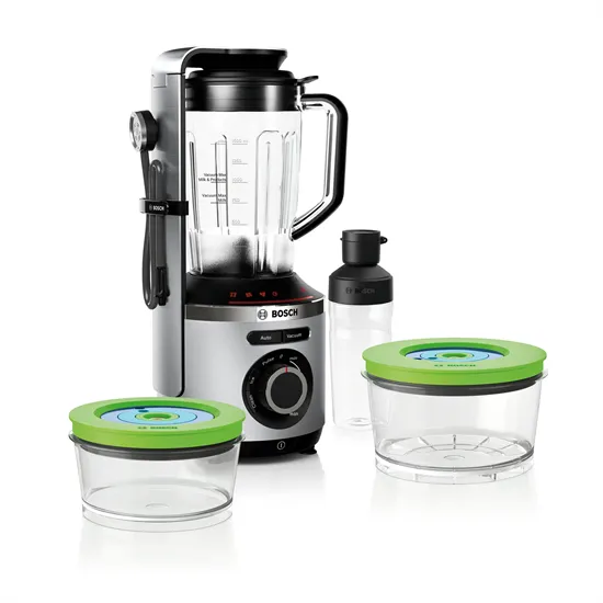 Bosch MMBV625M VitaMaxx vákumos turmixgép, 1000W, ezüst szín 