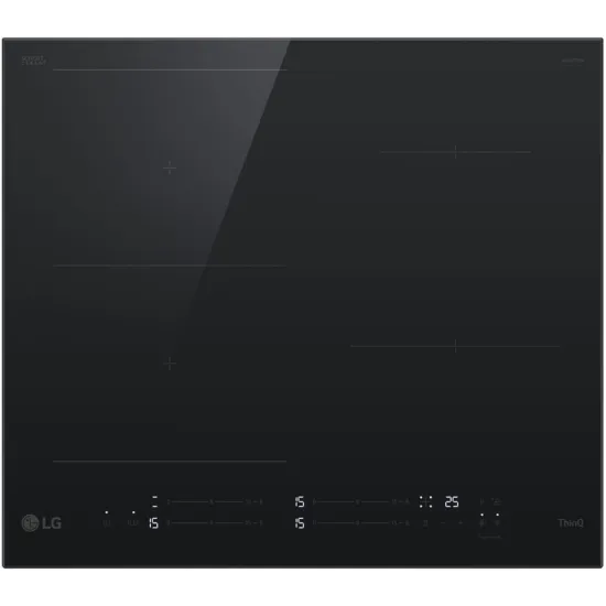 LG CBIZ2435B beépíthető indukciós kerámialap, 59x52x5 cm, fekete szín 