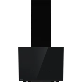Hisense CH6IN6226B beépíthető falra szerelhető döntött kürtös konyhai elszívó, 59.5x41.2x45 cm, fekete szín 