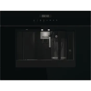 Hisense CM4340DBG beépíthető kávéfőző, 59.5x40.5x45.5 cm, fekete szín 