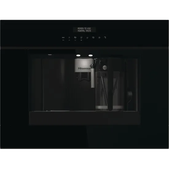 Hisense CM4340DBG beépíthető kávéfőző, 59.5x40.5x45.5 cm, fekete szín 