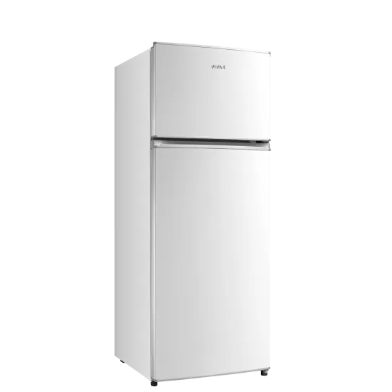 Vivax DD-207E W felülfagyasztós kombinált hűtőszekrény, 163/41L, 55x55x143 cm