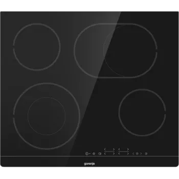 Gorenje ECT603FM beépíthető kerámialap, 59.5x52x5.4 cm, fekete szín 
