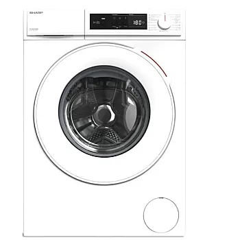 Sharp ES-NFA612DWB-EE elöltöltős mosógép, 6 kg, inverter motor, 60x42x85 cm
