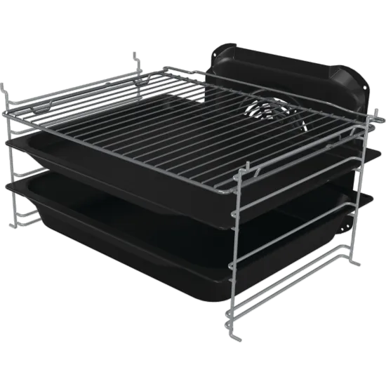 Gorenje GECS5B70CLI kerámialapos elektromos tűzhely extra gőzfunkcióval Classico Design, 70L, 50x59.4x85 cm