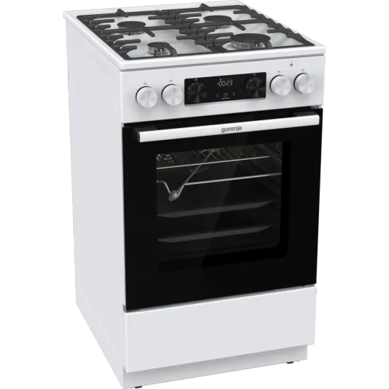 Gorenje GKS5C75WF kombinált tűzhely, 70L, dísztető nélküli kivitel, 50x59.4x85 cm