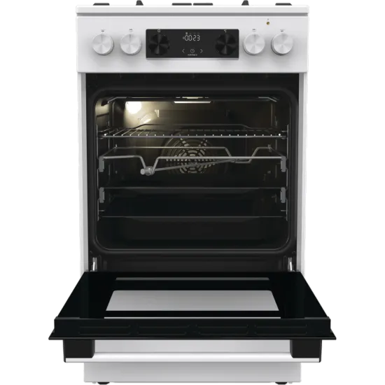 Gorenje GKS5C75WF kombinált tűzhely, 70L, dísztető nélküli kivitel, 50x59.4x85 cm