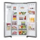 LG GSLC40PYPE side by side hűtőszekrény, 417/221L, Smart Inverter Kompresszor, 91.3x73.5x179 cm, hamvas matt ezüst szín