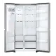 LG GSLC40PYPE side by side hűtőszekrény, 417/221L, Smart Inverter Kompresszor, 91.3x73.5x179 cm, hamvas matt ezüst szín