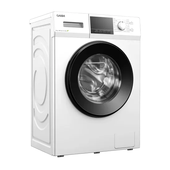 Gaba GTW-914A elöltöltős mosógép, 9 kg, gőz, inverter motor, 60x56x85 cm